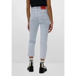 Boss Gayang High-Waisted Jeans in Light Blue