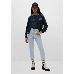 Boss Gayang High-Waisted Jeans in Light Blue