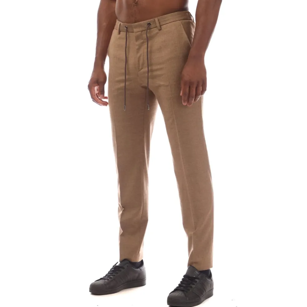 Boss H-Genius Trousers in Beige