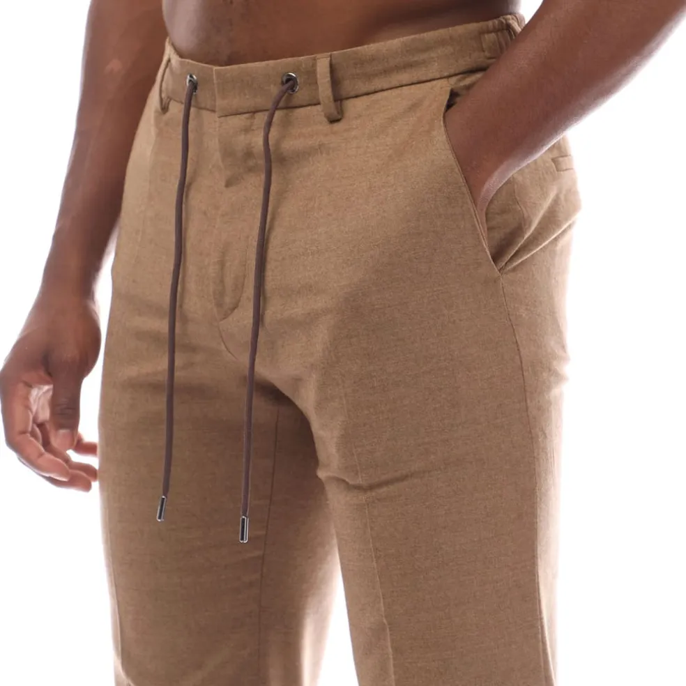 Boss H-Genius Trousers in Beige