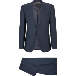 Boss H-Huge 3 Piece Suit in Dark Blue