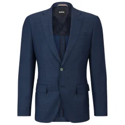 Boss H-Hutson Slim-Fit Blazer in Blue
