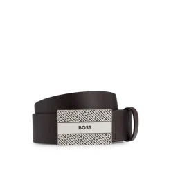 Boss Icon Belt in Brown