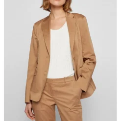 Boss Jajuna Blazer Jacket in Beige