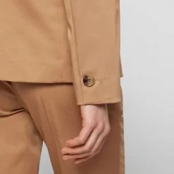 Boss Jajuna Blazer Jacket in Beige