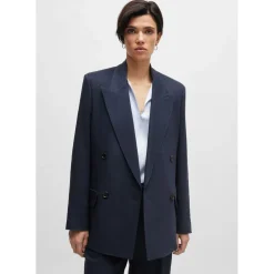 Boss Japelara Relaxed-Fit Blazer in Blue