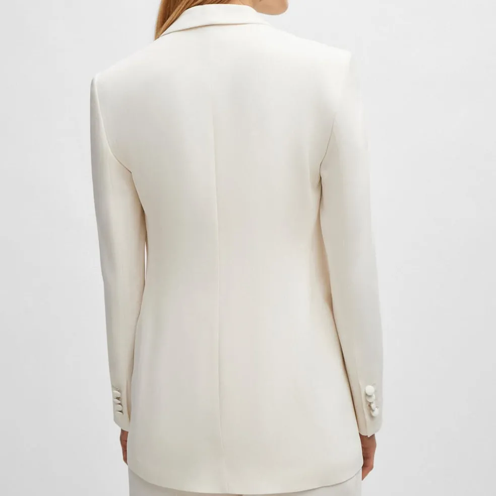 Boss Jirea Regular-Fit Blazer in White