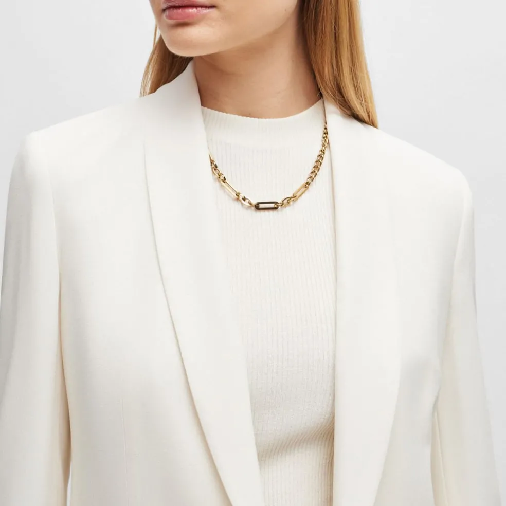 Boss Jirea Regular-Fit Blazer in White