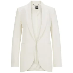 Boss Jirea Regular-Fit Blazer in White