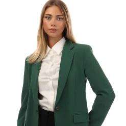 Boss Jocaluah Regular-Fit Blazer in Green