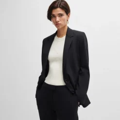 Boss Jupa Relaxed-Fit Jacket in Black