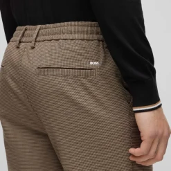 Boss Kane-DS Trousers in Beige