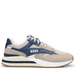 Boss Kurt Runn Trainers in Beige