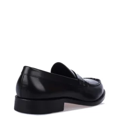 Boss Leather Loafers in Black