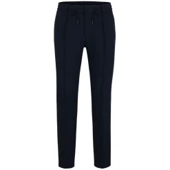 Boss L-Gee Slim-Fit Trousers in Dark Blue