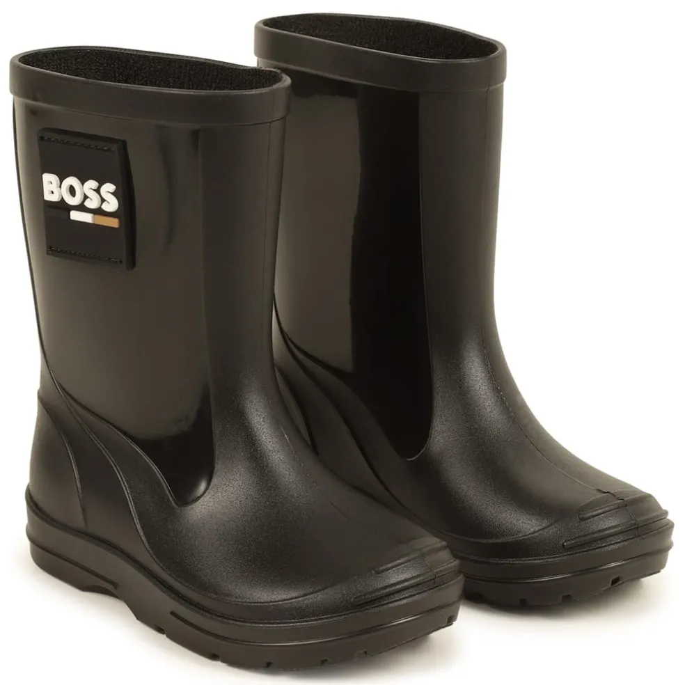 Boss Lgo Welly Boots in Black