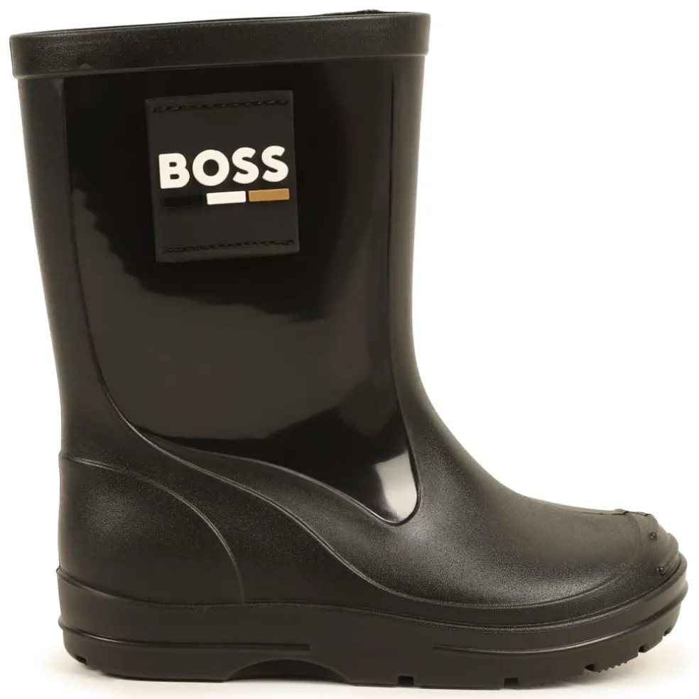 Boss Lgo Welly Boots in Black