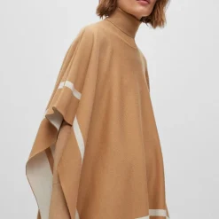 Boss Lia Poncho in Beige