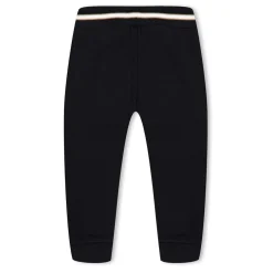 Boss Logo Regular Fit Joggers in Black