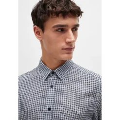 Boss Mens H Liam Kent C1 243 10261351 01 Oxford Shirt in Blue