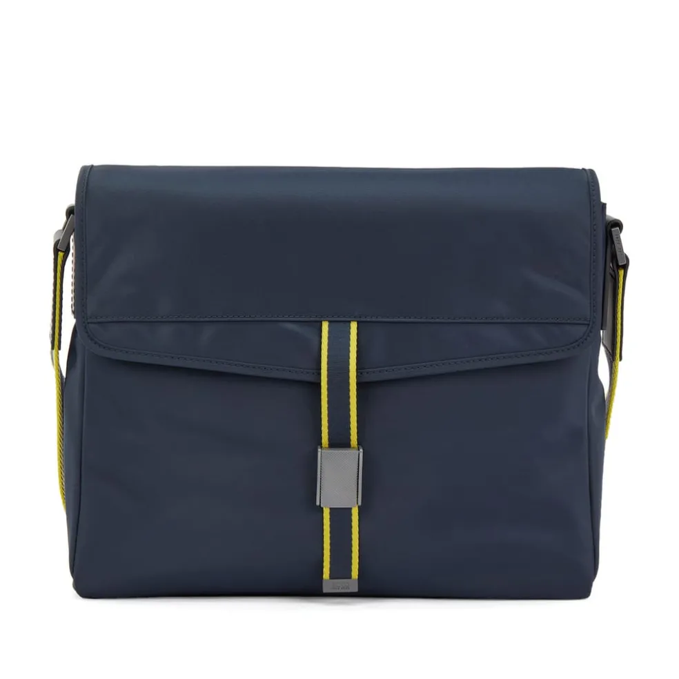 Boss Meridian Messenger Bag in Dark Blue