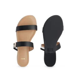 Boss Millie Strap Sandals in Black