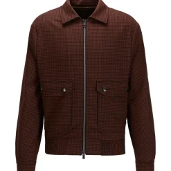 Boss Narten1 Jacket in Brown