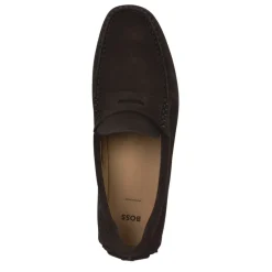 Boss Noel Penny Loafer Moccasin in Brown