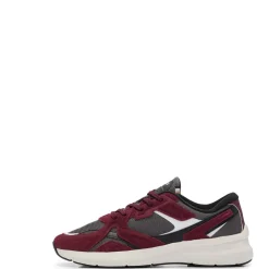 Boss Owen Runn Mixed Material Trainers in Red