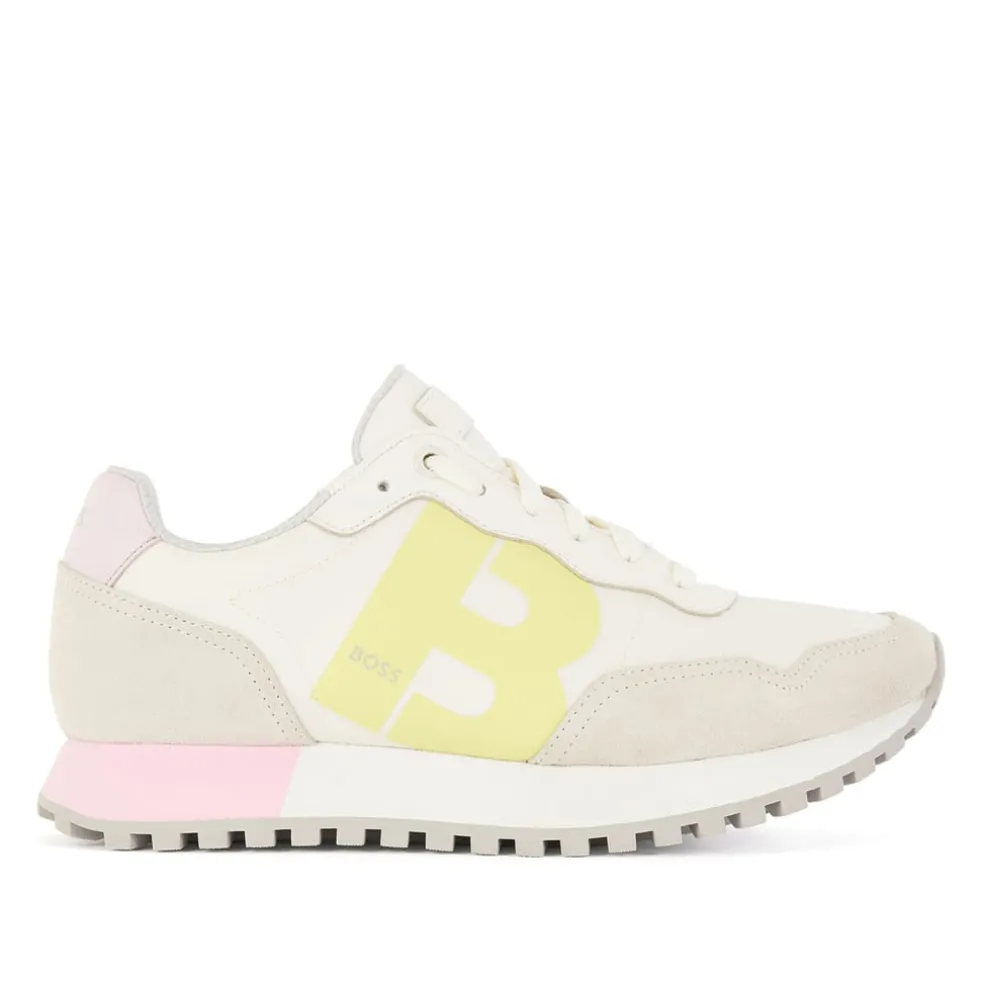 Boss Parkour Running Shoes in White