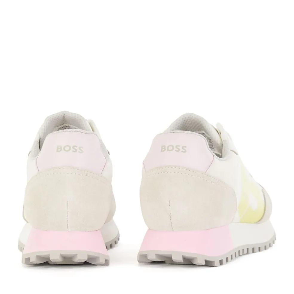 Boss Parkour Running Shoes in White