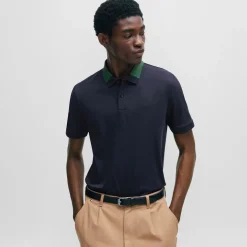 Boss Phillipson 116 Polo Shirt in Dark Blue
