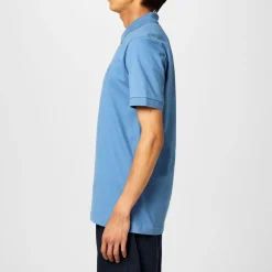 Boss Piqué Polo Top in Blue