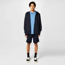 Boss Piqué Polo Top in Blue