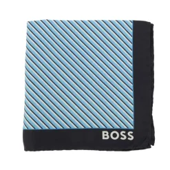 Boss Pocket Square in Blue