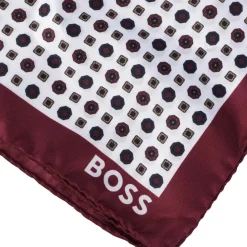 Boss Pocket Square in Natural