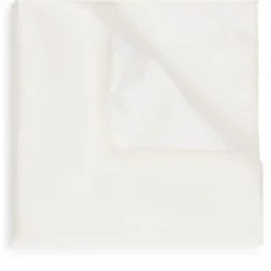 Boss Pocket Square in White