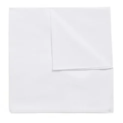 Boss Pocket Square Mens in White