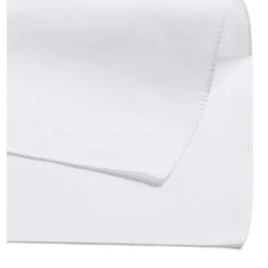 Boss Pocket Square Mens in White