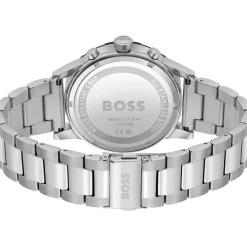 Boss Recycled Stainless Steel Watch Gents in Black