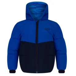 Boss Regular Fit Puffer Jacket in Blue