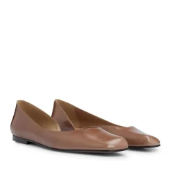 Boss Rose Ballerina Flats in Brown