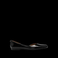 Boss Rose Ballerina Shoes in Black
