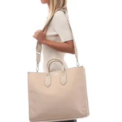 Boss Sandy Tote Bag in Beige