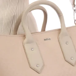 Boss Sandy Tote Bag in Beige