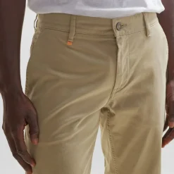 Boss Schino Slim-Fit Trousers in Brown