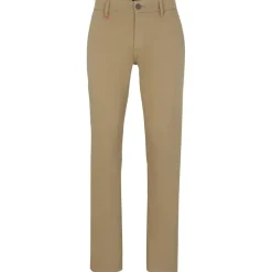 Boss Schino Slim-Fit Trousers in Brown