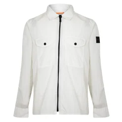 Boss Shacket in White