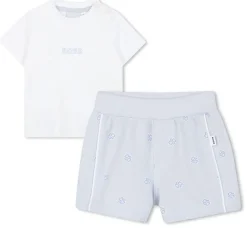 Boss Shirt And Shorts Set Babies in White