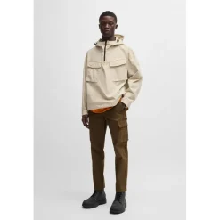 Boss Sisla-8 Cargo Trousers in Green
